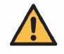 Данный символ с надписью WARNING обозначает риск повреждения или загрязнения центрифуги, с надписью CAUTION – возможность повреждения материалов