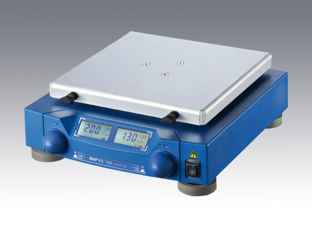 Встряхиватель KS 130 kontrol nol марки IKA может работать при температурах от 5 до 50 градусов Цельсия