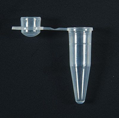 Центрифужная пробирка из полимерного материала с пробкой-колпачком